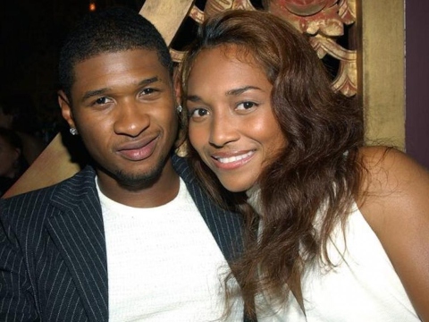 Rozonda Thomas and her ex-boyfriend Usher